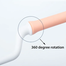Silicone Feeder Bottle And Nipple Cleaning Brush - 1set image
