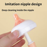 Silicone Feeder Bottle And Nipple Cleaning Brush - 1set image