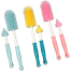 Silicone Feeder Bottole and Nipple Cleaning Brush - 1 set[Any Color] image
