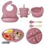 Silicone Feeding Set (6 Pcs 0 ) Multi Color image