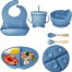 Silicone Feeding Set (6 Pcs 0 ) Multi Color image