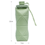 Silicone Foldable Water Bottle For Traveling And Outdoor Sports, Summer Essentials image