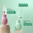 Silicone Head Anti-backflow Nasal Suction Device Baby Nose Cleaner - 1 pcs image