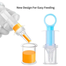 Silicone Head Baby Medicine Feeder Liquid Silicone Pacifier Medicine Feeder Anti-choking Syringe Water Feeder - 1 pcs image
