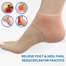 Silicone Heel Anti Crack for Men and Women (1 Pair) – Reusable and Washable Heel Protector for Foot Care image