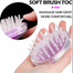 Silicone Shampoo Scalp Hair Massager Shower Brush Comb Care Tool -1 Pcs image