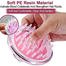 Silicone Shampoo Scalp Hair Massager Shower Brush Comb Care Tool -1 Pcs image
