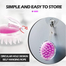 Silicone Shampoo Scalp Hair Massager Shower Brush Comb Care Tool -1 Pcs image