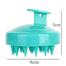 Silicone Shampoo Scalp Hair Massager Shower Brush Comb Care Tool -1 Pc image