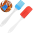 Silicone Spatula and Brush Set - Heat-Resistant Non-Stick Tools for Baking, Cooking and Grilling Silicone Oil Brush (Multicolor) image