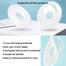 Silicone Wearable Breast Milk Collector - 2 Pcs image