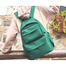 Simple Oxford Large Capacity Comter Backpack - Green image
