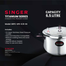 Singer Pressure Cooker 6.5Ltr image