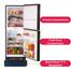 Singer Top Mount Refrigerator | 231 Ltr | Black | SRREF-SS500-FTDS230Z-BG image
