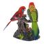 Singing And Chirping Bird Decorative Showpiece Realistic Sounds Bird image