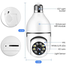 Single Lens V380 Pro PTZ WiFi IP Wireless Camera - 1 Pcs image