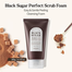 Skinfood Black Sugar Perfect Scrub Foam-180gm image