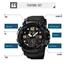 Skmei 1637 Digital Dual Movement 3 Time Sport Waterproof Wristwatch image