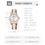 Skmei 2175 Women Ceramic Alloy Luxury Fashion Waterproof Watch image