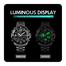 Skmei Black Stainless Steel Dual Time Sport Watch For Men - Black image