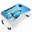 Sky Blue Butterfly Folding Table image