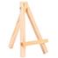 Small Mini Wooden Easel Stand Desktop Wedding Photo Display Name Card Holder image