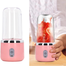 Small Portable Rechargeable Juicer Blender Easy Fresh Juice Maker for Travel Office And Home (Multicolor) image