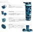 SmartShake Revive Shaker Pixel Blue 750 ml image
