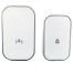 Smart Home Wireless Doorbell, Battery Push Button And Plug-in Receiver, Adjustable Volume/led For Home/office image