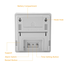 Smart Sensor Temperature Humidity Clock Meter Ar807 image