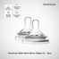 Smartcare Wide Neck Silicon Nipple (L) - 2pcs image