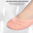 Smiling Foot Anti Crack Full Length Silicone Protector Moisturizing Socks Silicone Socks Smiling Foot For Relaxation Protector Moisturizing Socks-2 Pcs - (Any Colour) image