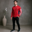 Smug Premium Full Sleeve T Shirt Fabric Soft And Comfortable Full Red image