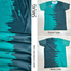 Smug Premium Sublimation Combo Offer T Shirt 3 Pcs Green Red And Sky image