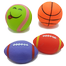 Soft PVC Food Grade Rubber Baby Toys Ball With Whistle. Gift Balls For Toddlers (foam_ball_6pc_m2) Model-2 image