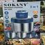 Sokany 2.5L 500W Meat and Vegetable Chopper with 3 Jars image