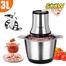 Sokany Chopper With Steel Body 800 Watt Mixer Grinder image