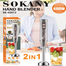 Sokany New 2 in 1 Hand Blender Set Electric Kitchen Appliance Baby Food Blender, Egg Mixer, Multifunction Food Mixer image