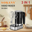 Sokany SK-02001 3IN1 Hand Mixer Blender 800W image
