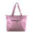 Solid Color Tote Handbag With 2 Chambers - BGI (Mauve) image