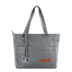 Baggi Solid Color Tote Handbag With 2 Chambers image