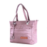 Solid Color Tote Handbag With 2 Chambers - BGI (Mauve) image