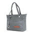Baggi Solid Color Tote Handbag With 2 Chambers image