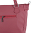 Solid Color Tote Handbag With 2 Chambers - BGI (Rouge) image