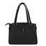 Solid Color Tote Handbag With 3 Chambers image