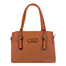 Solid Color Tote Handbag With 3 Chambers image
