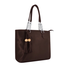 Solid Color Tote Handbag with Tassel image