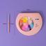 Solid Watercolor Painting Set 38 color (Pink) image