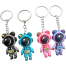 Space-Suited 3D Astronaut Keychain Keyring image