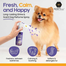Sparkbliss Pet Refreshing Body Perfume Spray Lavender Flavor Freshing Spray Cats And Dogs -100ml image